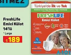 FRESHLİFE EMİCİ KÜLOT 14'LÜ